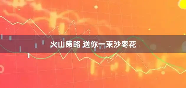 火山策略 送你一束沙枣花